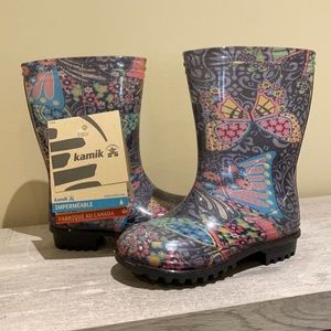 Brand New Kamik Rain Boots